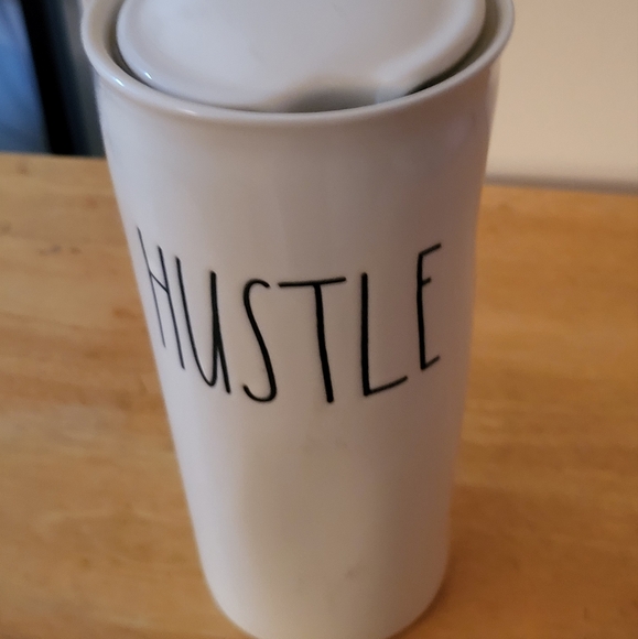 Rae Dunn "Hustle" Ceramic Mug - Picture 2 of 7